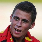 Thorgan Hazard marcou seu primeiro gol pelo Zulte Waregem. (Foto: Sky Sports)