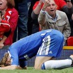 Torres lamenta gol perdido contra o United. (Foto: ESPN)