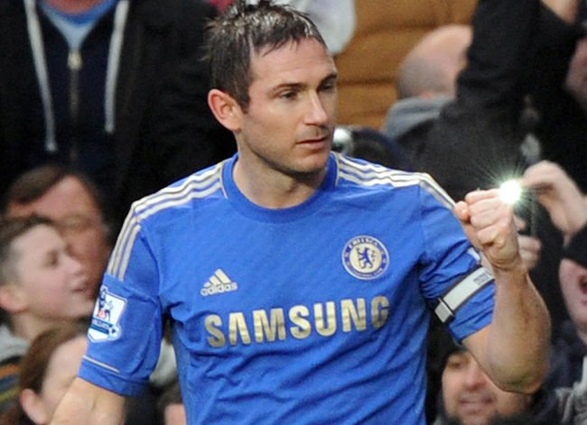 Lampard está próximo de ser o maior goleador do Chelsea (Foto: AFP)