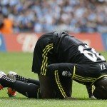 Demba Ba até marcou, mas não salvou o Chelsea da eliminação.