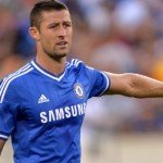 Gary Cahill em partida contra o Real Madrid. (Foto: Chelsea FC)
