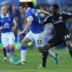 Eto'o em sua estreia pelo Chelsea
