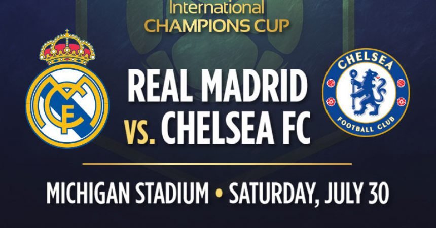 Chelsea e Real Madrid se enfrentam na segunda rodada da International Champions Cup Chelsea e Real Madrid se enfrentam na segunda rodada da International Champions Cup