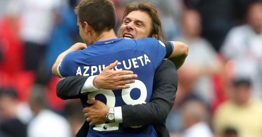 Azpilicueta é o maior expoente do trabalho de Conte Azpilicueta é o maior expoente do trabalho de Conte