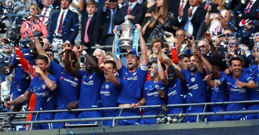 Chelsea vence Manchester United e é campeão da FA Cup Chelsea vence Manchester United e é campeão da FA Cup