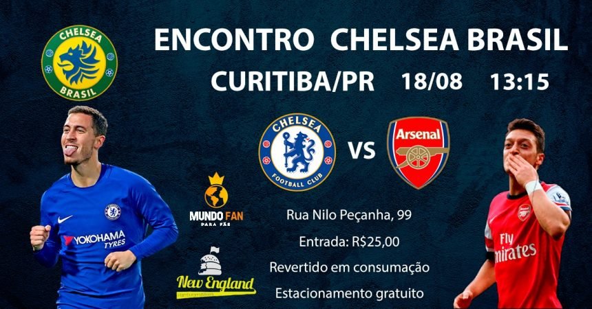 Encontros pelo Brasil – Chelsea x Arsenal Encontros pelo Brasil – Chelsea x Arsenal