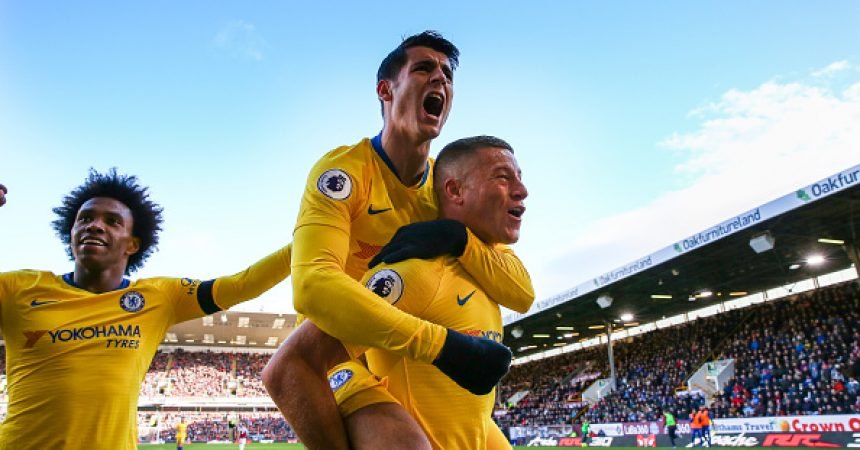 Chelsea goleia Burnley e assume vice-liderança da Premier League Chelsea goleia Burnley e assume vice-liderança da Premier League