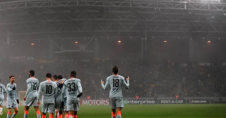 Chelsea vence na Bielorrússia e garante classificação para a próxima fase da UEL Chelsea vence na Bielorrússia e garante classificação para a próxima fase da UEL