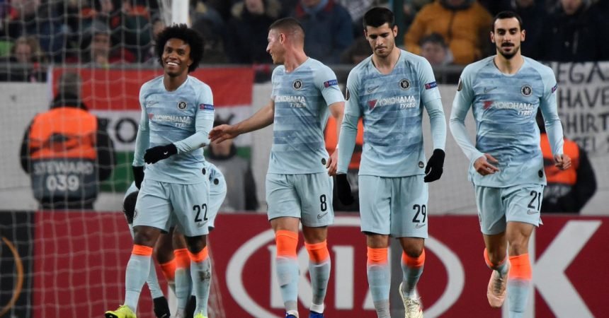 Em noite de gols de falta, Chelsea apenas empata com o Vidi Em noite de gols de falta, Chelsea apenas empata com o Vidi