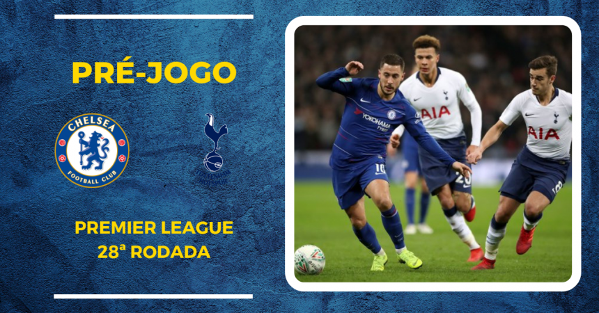 De olho no G4, Chelsea recebe o Tottenham no Stamford Bridge De olho no G4, Chelsea recebe o Tottenham no Stamford Bridge