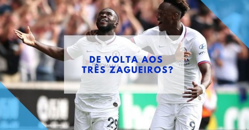 De volta aos três zagueiros? De volta aos três zagueiros?