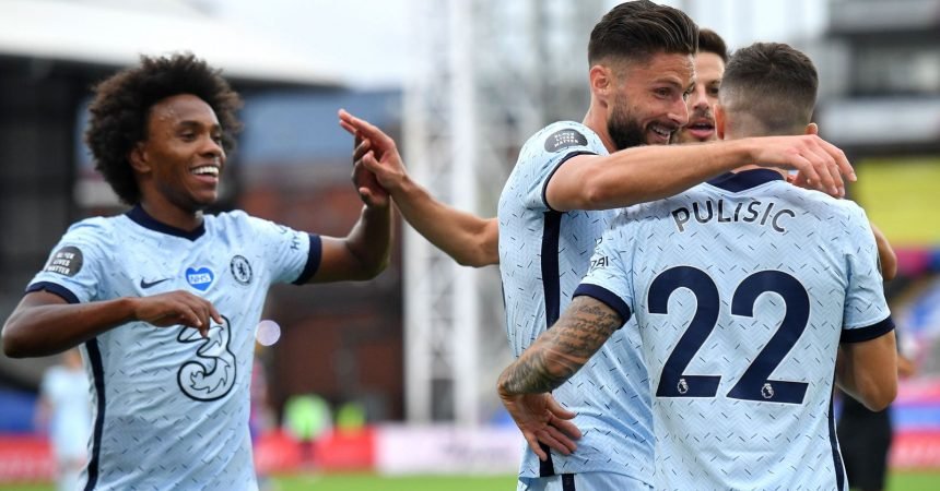 Com sufoco no final, Chelsea vence o Palace em jogo de cinco gols Com sufoco no final, Chelsea vence o Palace em jogo de cinco gols