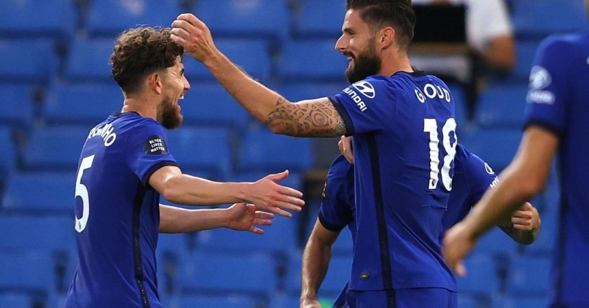 Confira os índices de gols do Chelsea na temporada 2019/2020 Confira os índices de gols do Chelsea na temporada 2019/2020