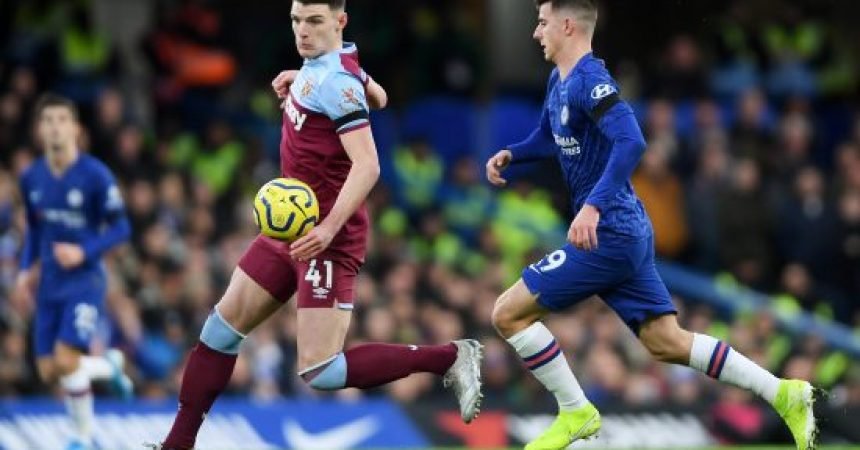 Declan Rice: West Ham rejeitou primeira oferta do Chelsea, diz jornalista Declan Rice: West Ham rejeitou primeira oferta do Chelsea, diz jornalista