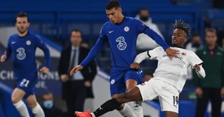 Thiago Silva elogia Rennes e início do Chelsea na UCL Thiago Silva elogia Rennes e início do Chelsea na UCL