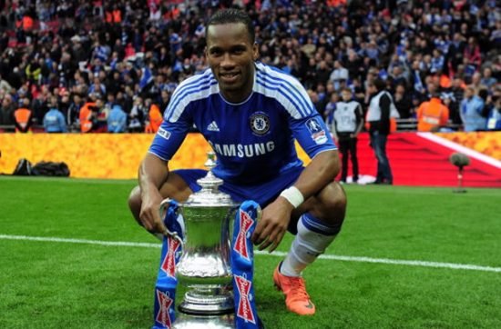 O Chelsea busca o 9º título da competição. Além disso, Drogba conquistou quatro Copas da Inglaterra pelo Chelsea.