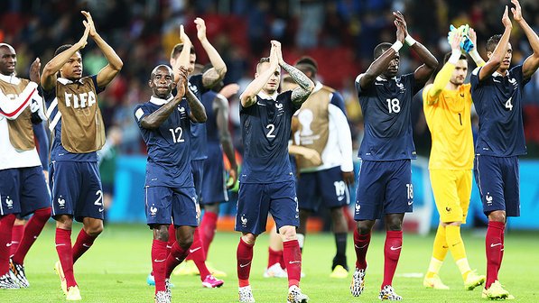 França estreou com vitória por 3 a 0 sobre Honduras na Copa do Mundo (Foto: Edison Vara)