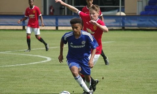 Sub-18 do Chelsea termina a competição com derrota para os jovens do Manchester United (Foto: Chelsea FC)
