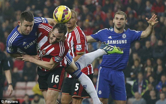 Chelsea não consegue furar marcação do Sunderland
