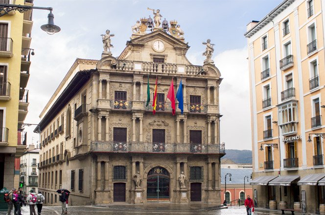 Palácio de Navarro, em Pamplona (Foto: Eusk Pictures)