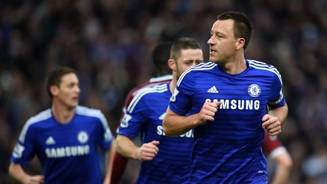 Terry marcou o primeiro gol dos Blues (Foto: Chelsea FC)