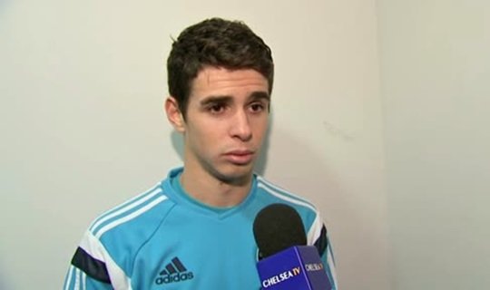 Oscar marcou dois gols contra o Swansea (Foto: Chelsea FC)