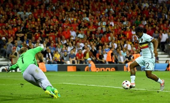 Batshuayi já tem um gol na atual edição da Eurocopa (Foto: Getty Images)