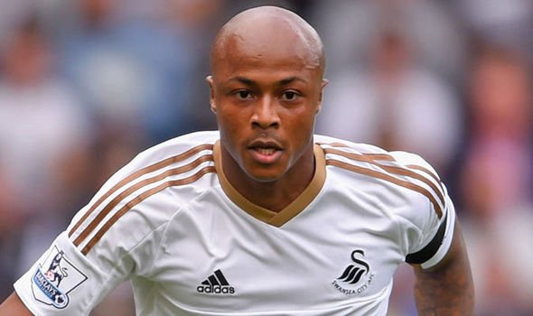 Ayew teve bom desempenho na última Premier League (Foto: Getty Images)