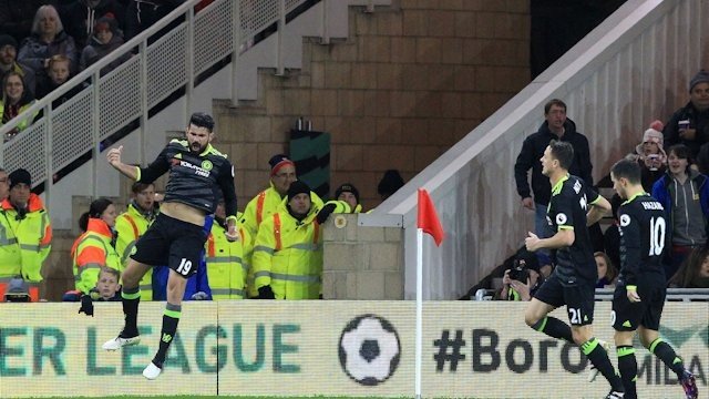 A impressionante forma de Diego Costa vem rendendo muitos elogios de Conte. (Foto: Chelsea FC)