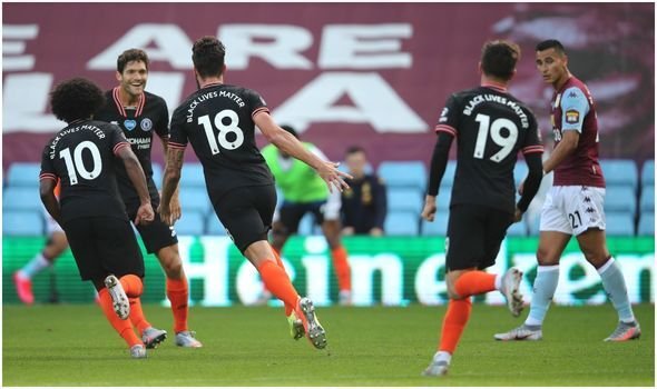 villa toma gol de Giroud