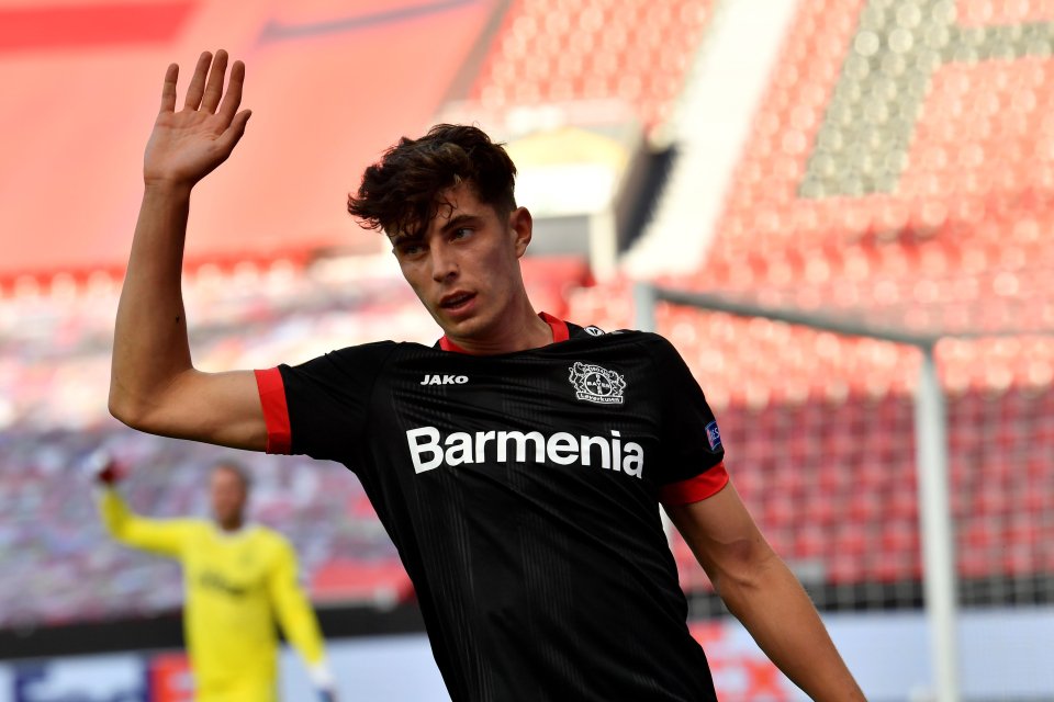Havertz no Bayer