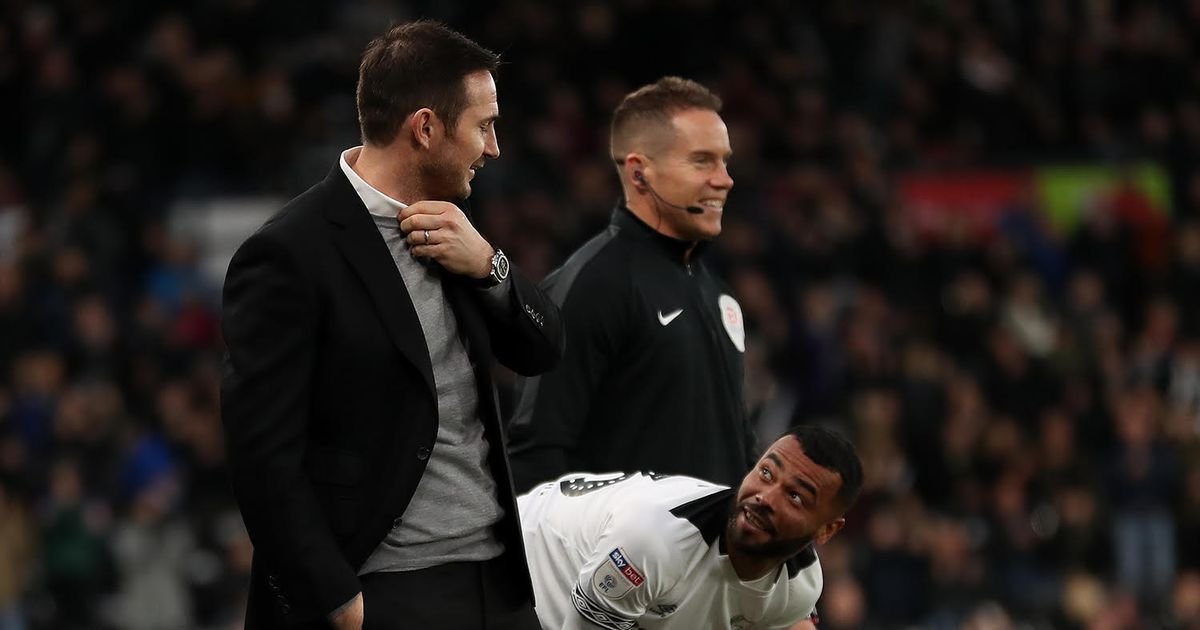 Lampard e Cole no Derby County
