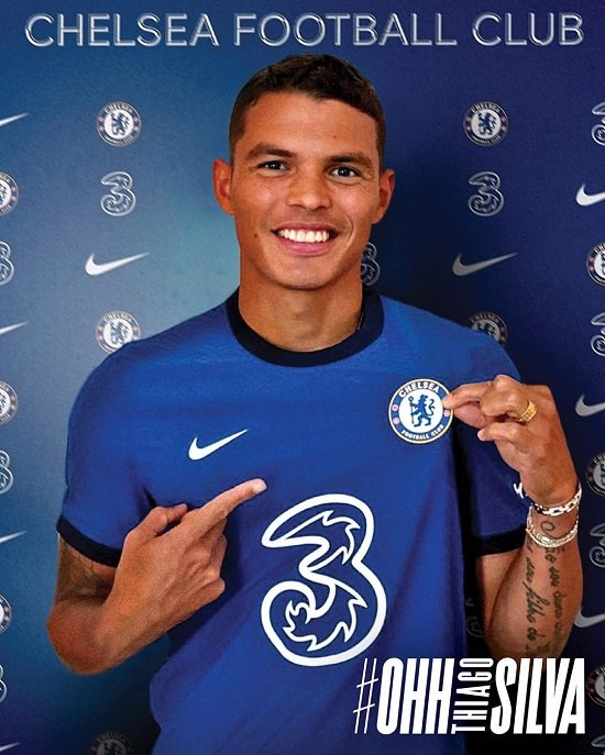 Thiago Silva é Blue