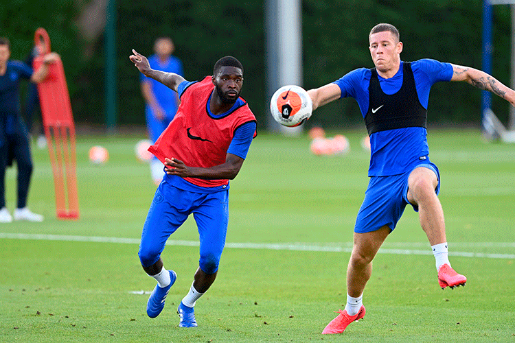 Pré-temporada em Cobham