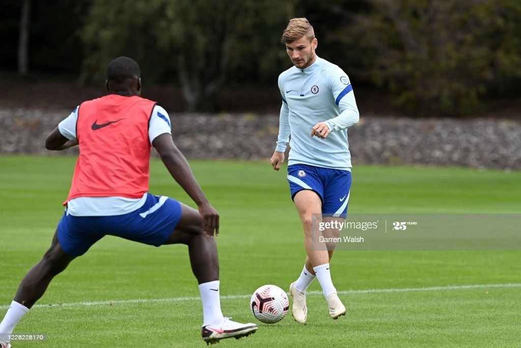 Timo Werner treinando