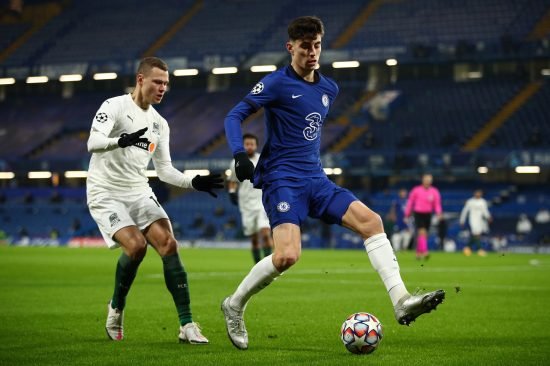 Havertz foi o único altleta que, da formação frente ao Leeds, permaneceu na equipe titular.